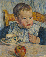 Париж. Мальчик с яблоком. 1908